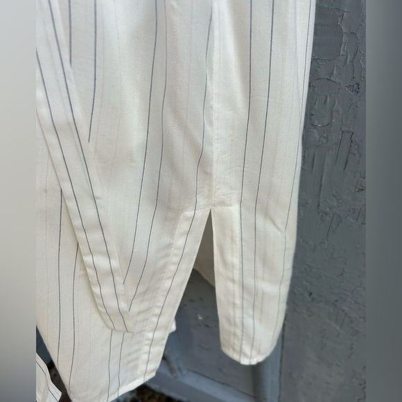 Gentle Fawn belted verticle stripe dress, size M - Picture 9 of 15